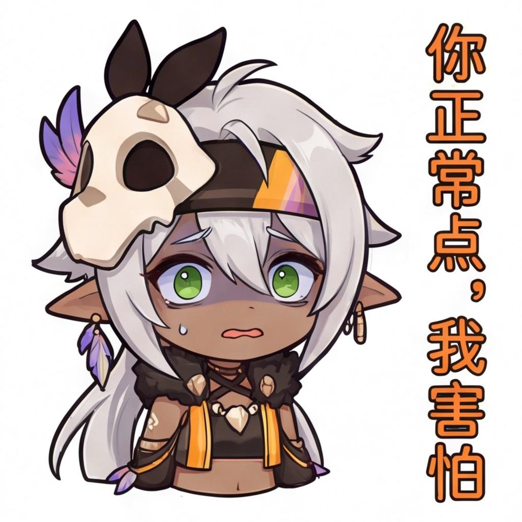 你正常点，我害怕