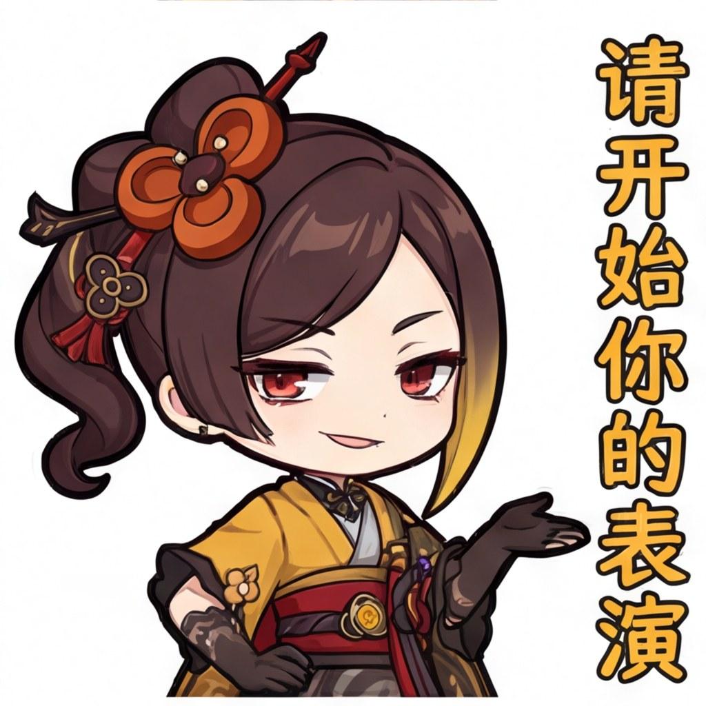 请开始你的表演