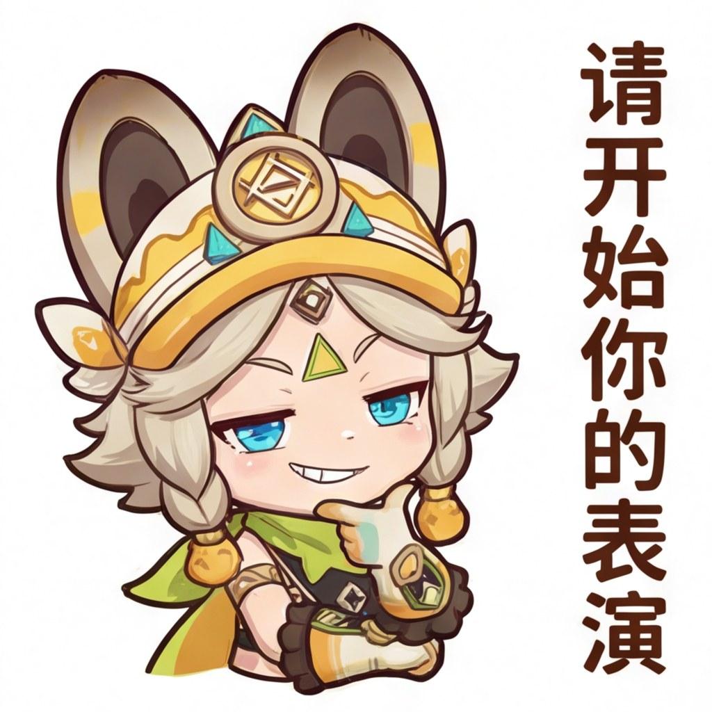 请开始你的表演