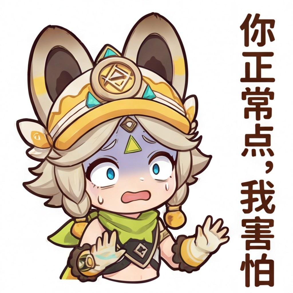 你正常点，我害怕