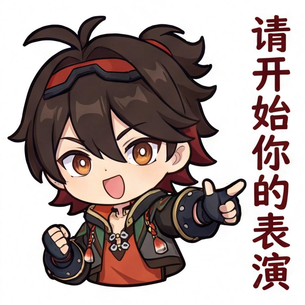 请开始你的表演