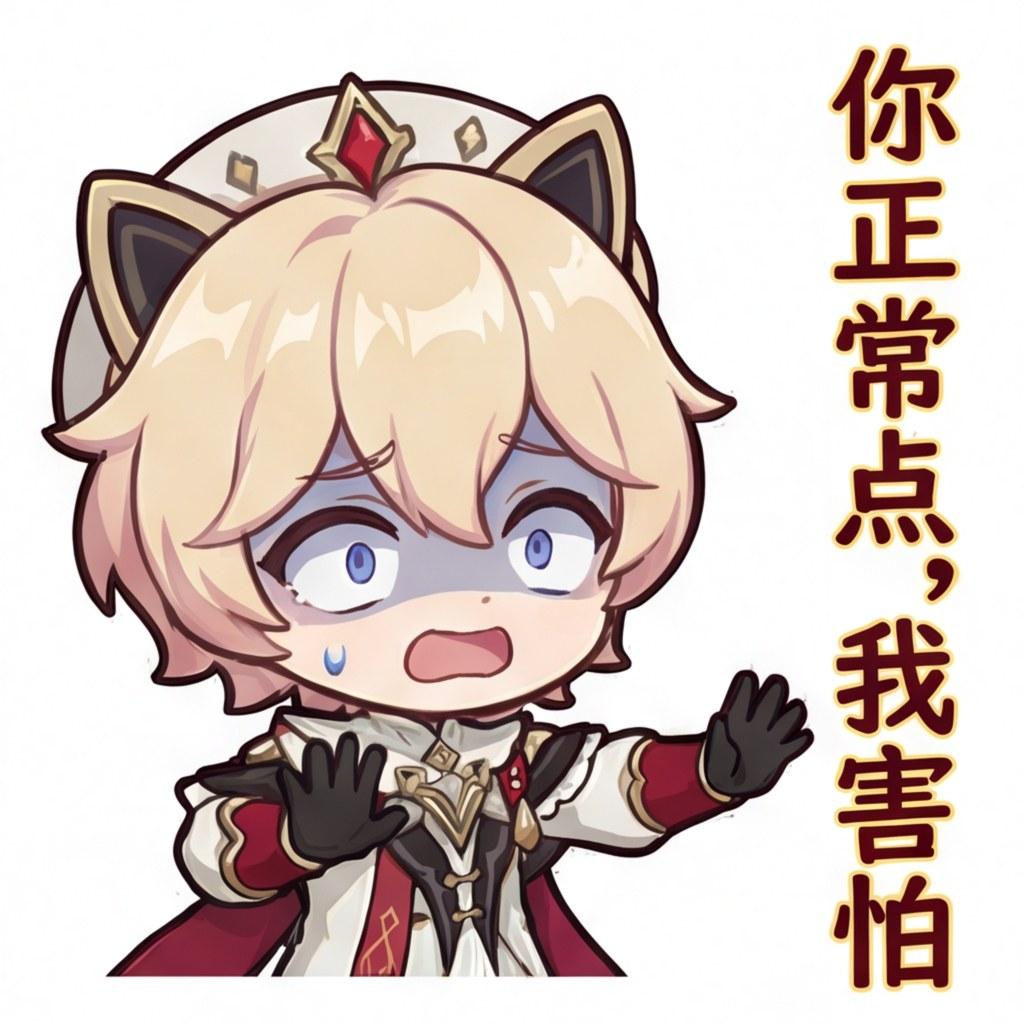 你正常点，我害怕