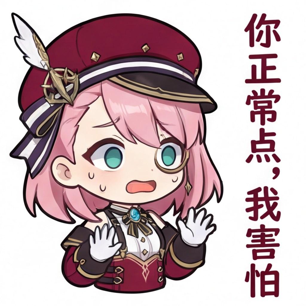 你正常点，我害怕