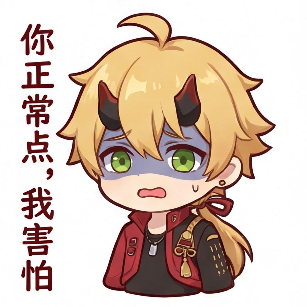 你正常点，我害怕