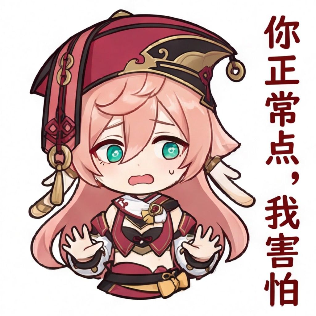 你正常点，我害怕