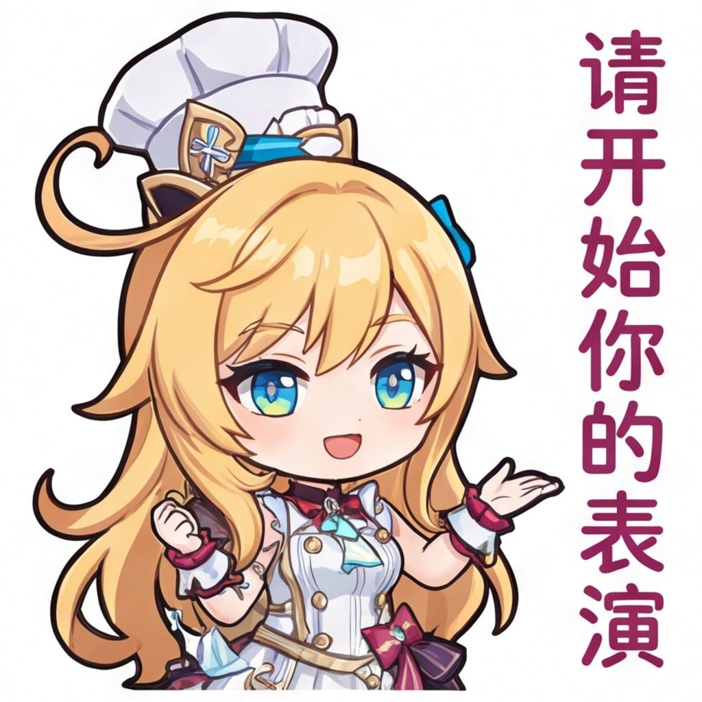 请开始你的表演