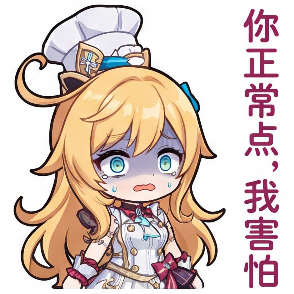 你正常点，我害怕