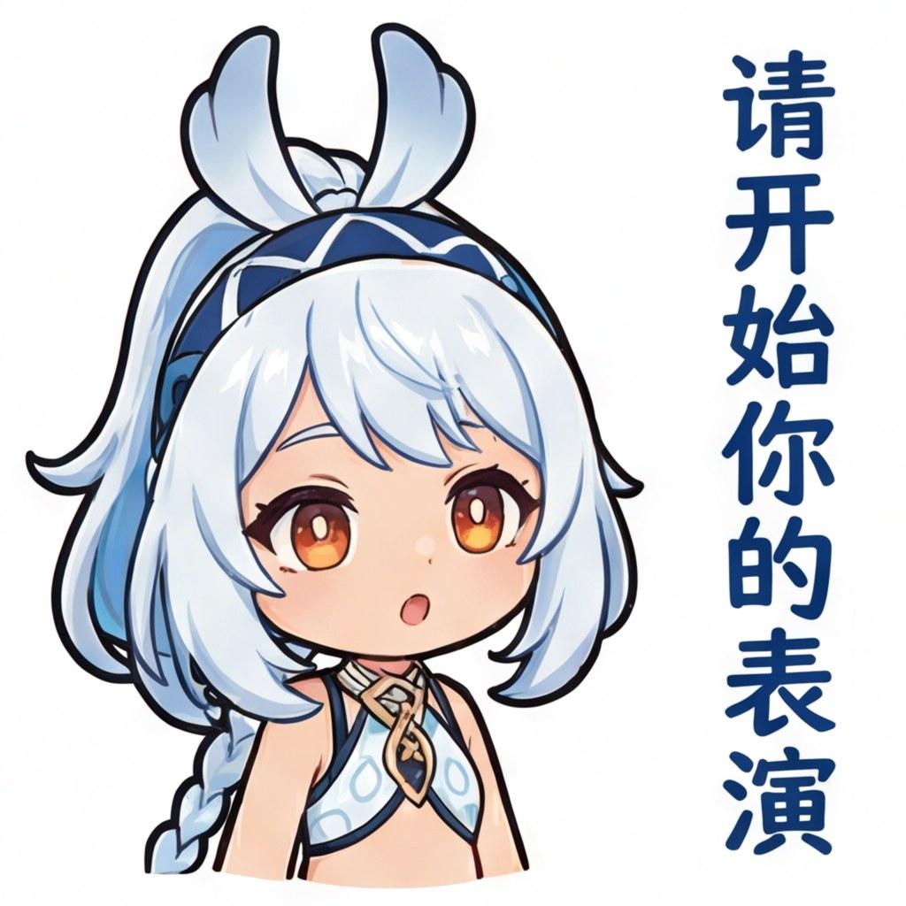 请开始你的表演