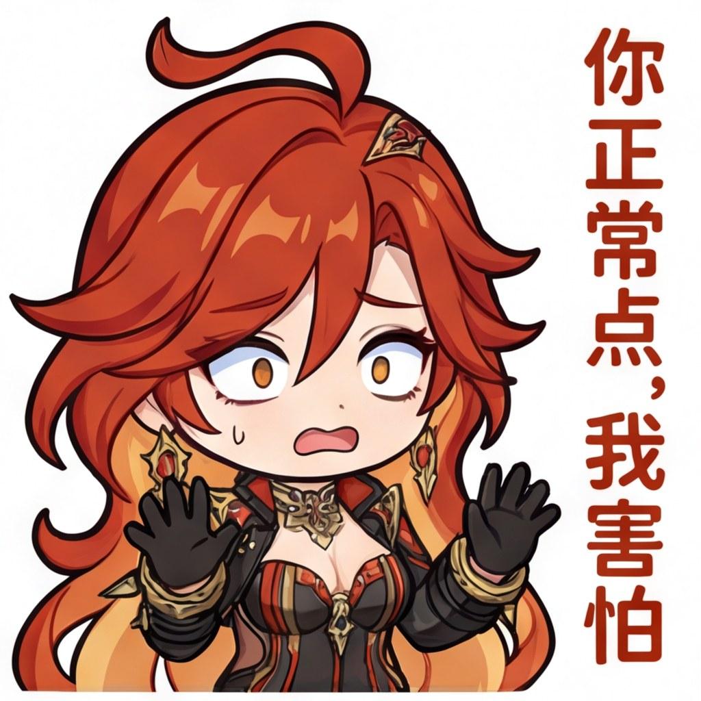 你正常点，我害怕