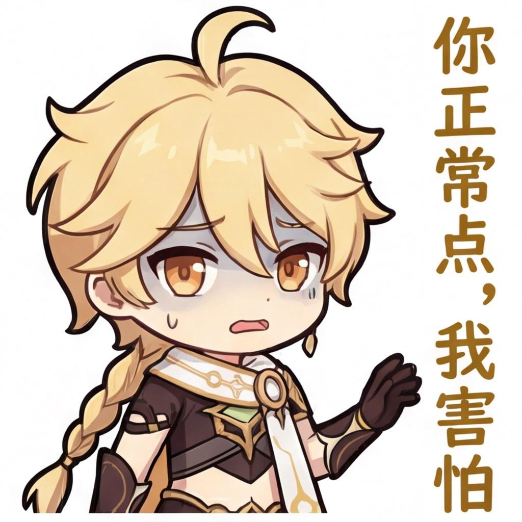 你正常点，我害怕