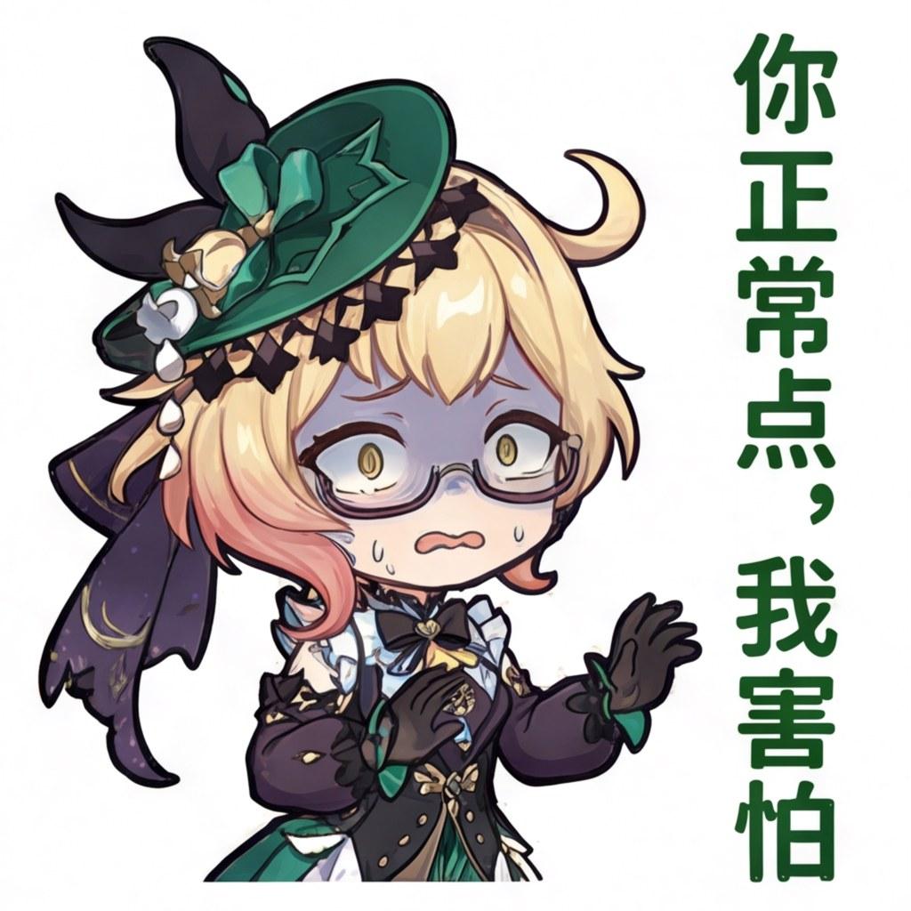 你正常点，我害怕