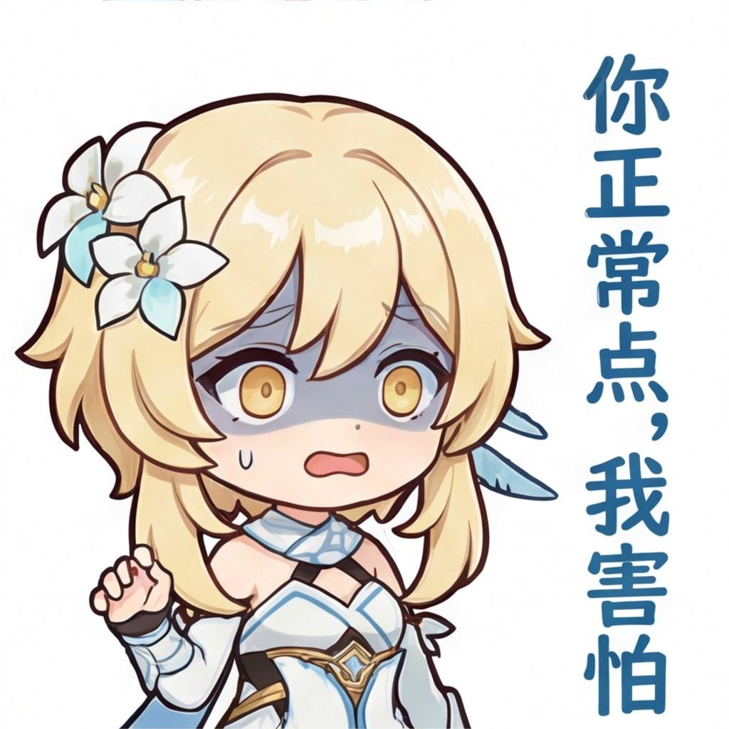 你正常点，我害怕