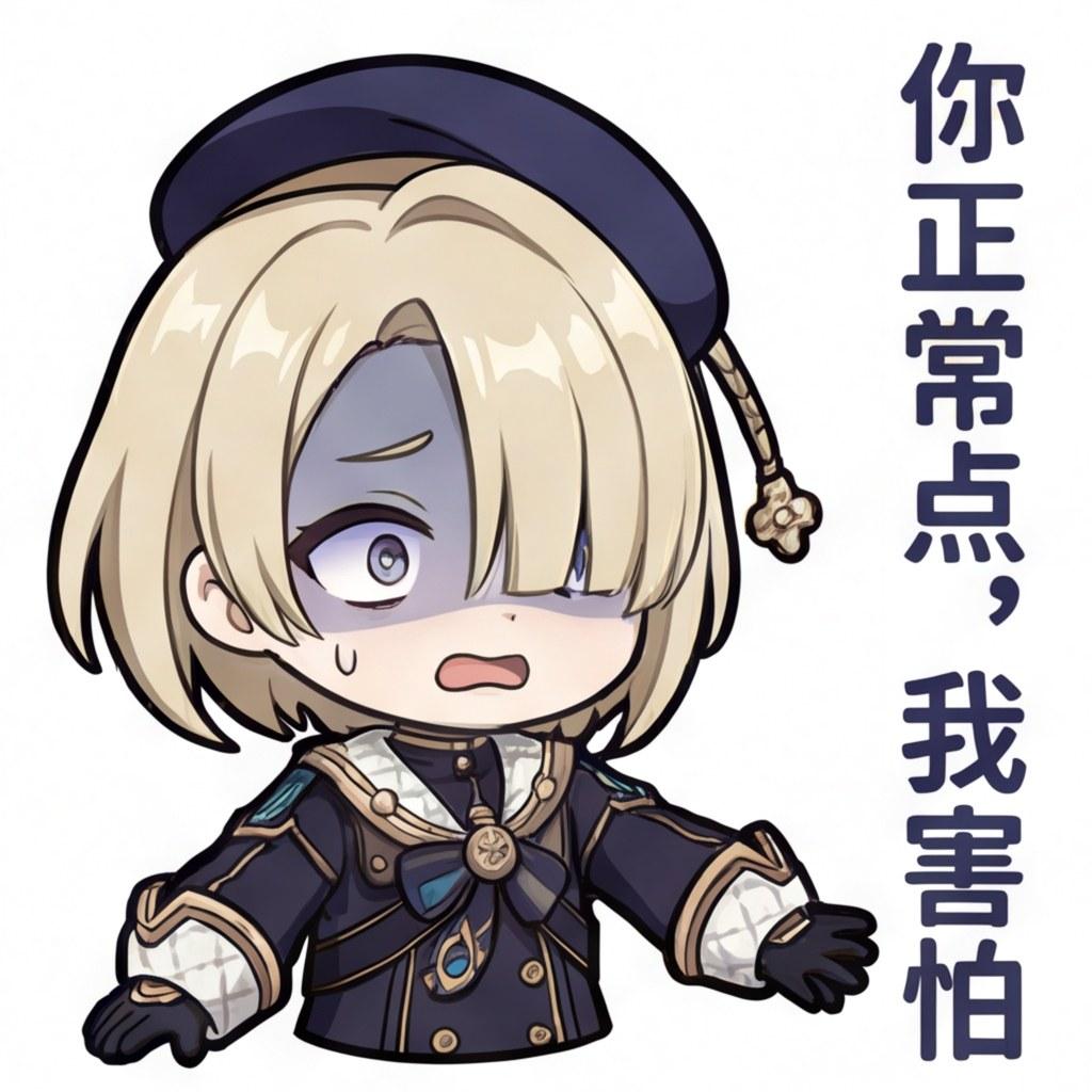 你正常点，我害怕