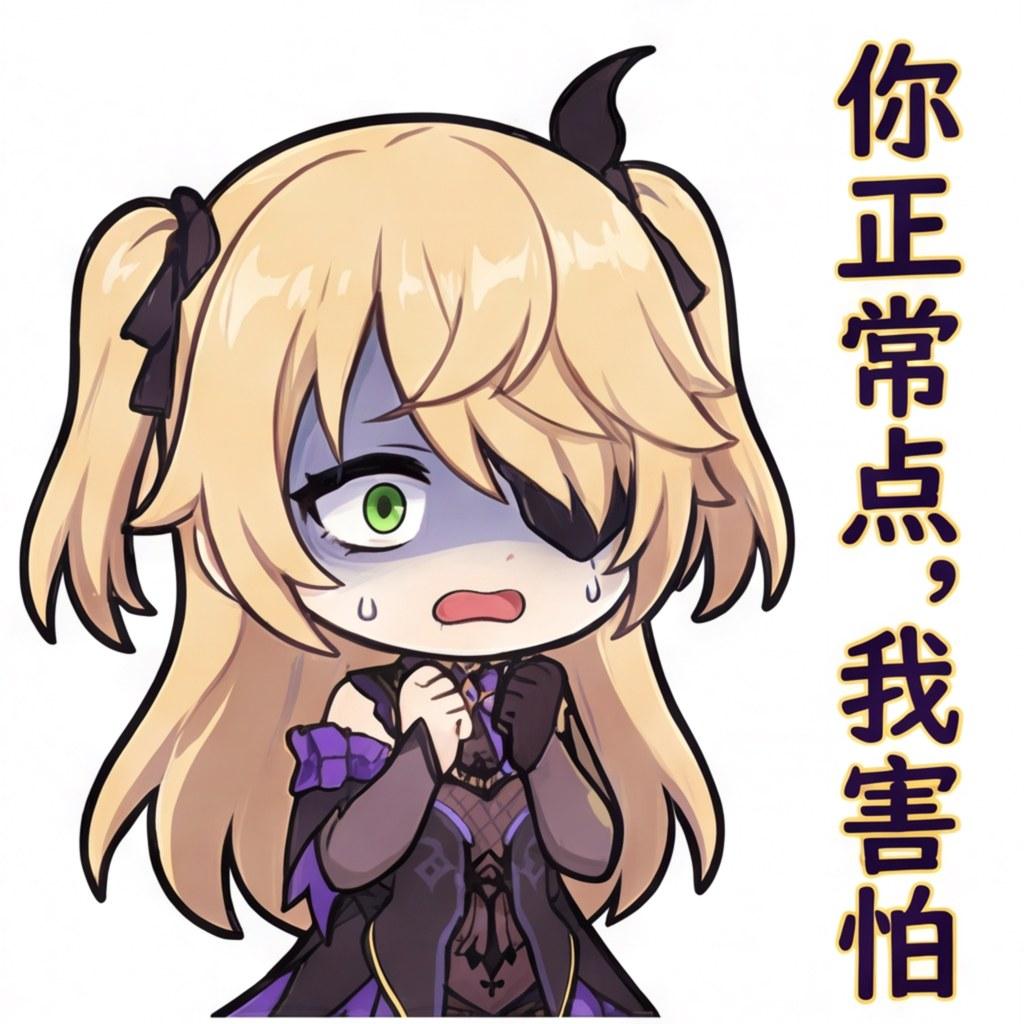 你正常点，我害怕