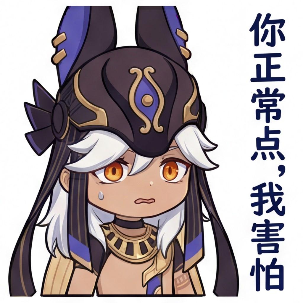 你正常点，我害怕