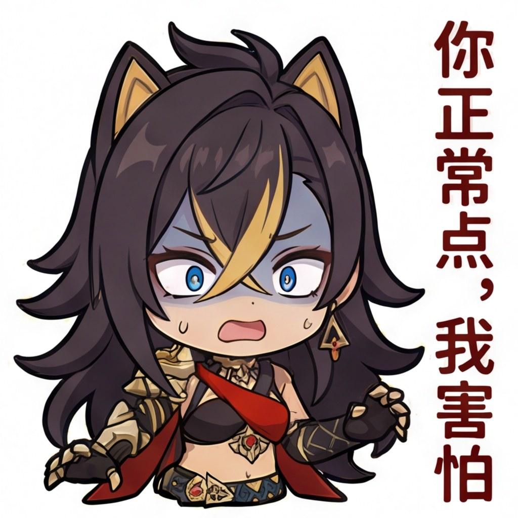 你正常点，我害怕