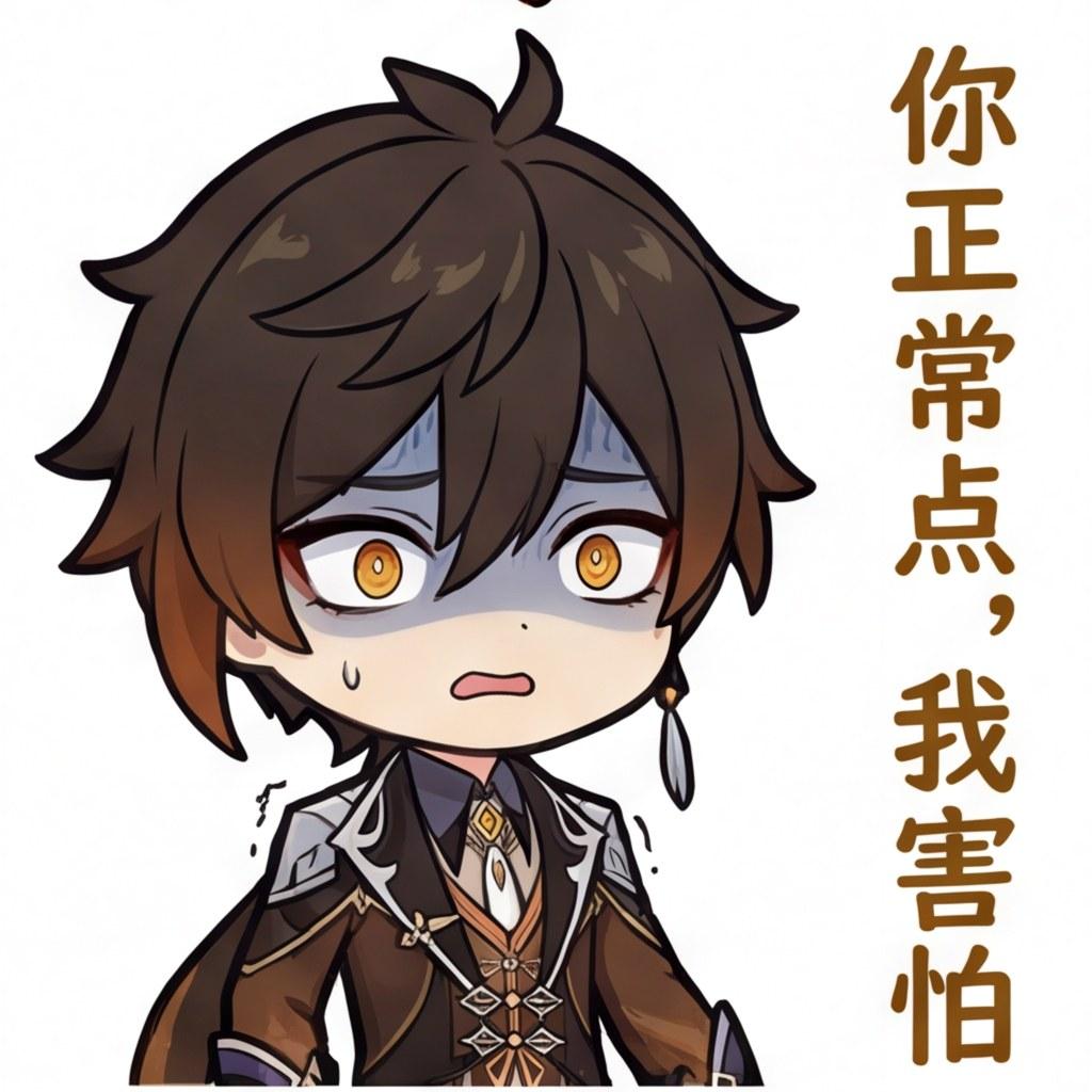 你正常点，我害怕