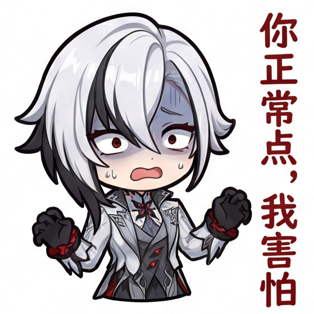 你正常点，我害怕