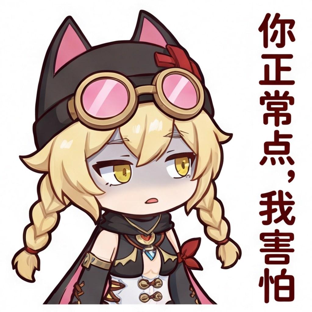 你正常点，我害怕