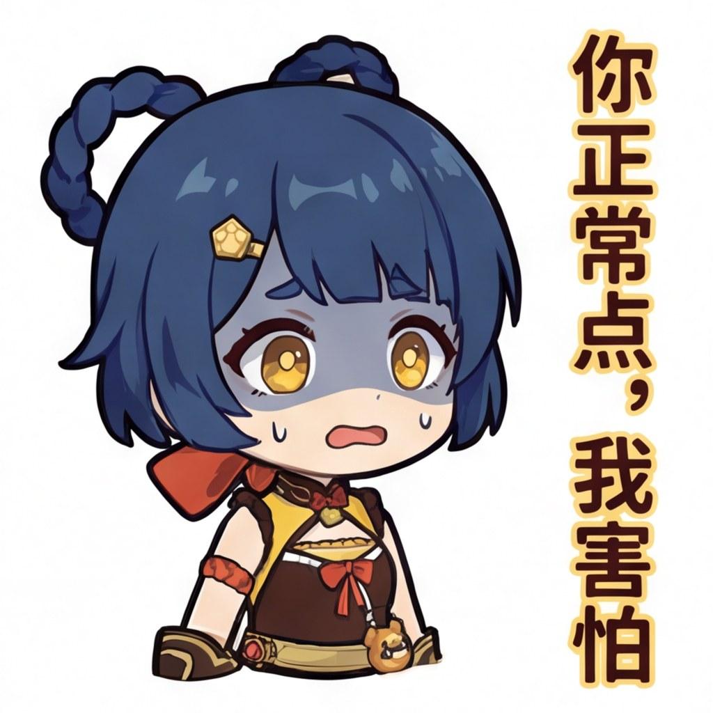 你正常点，我害怕