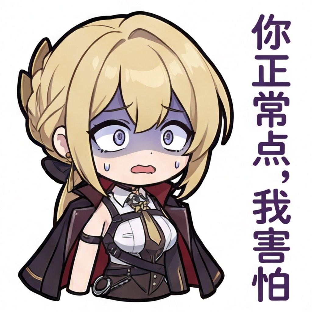 你正常点，我害怕