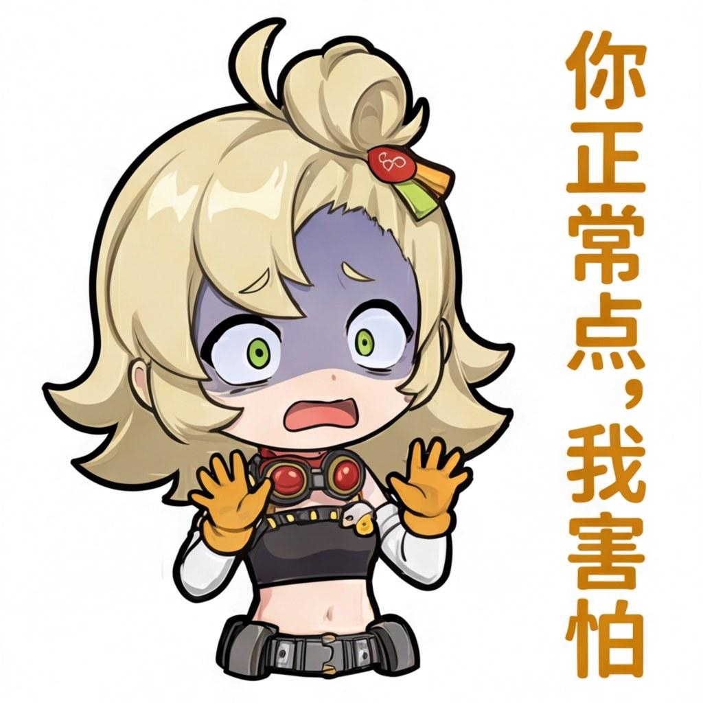 你正常点，我害怕