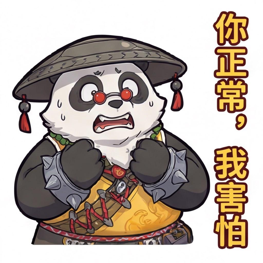 你正常点，我害怕