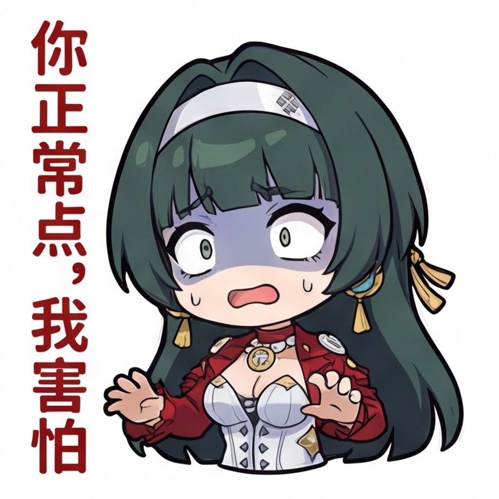 你正常点，我害怕