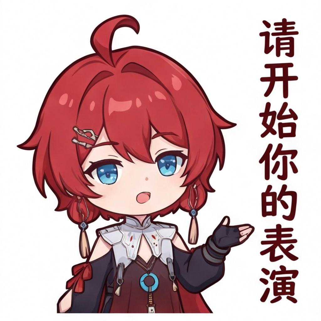 请开始你的表演