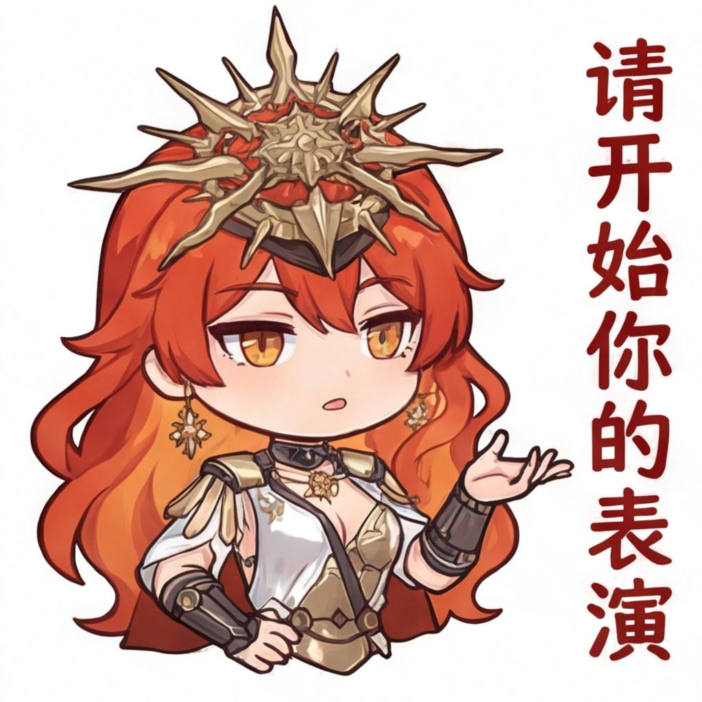 请开始你的表演