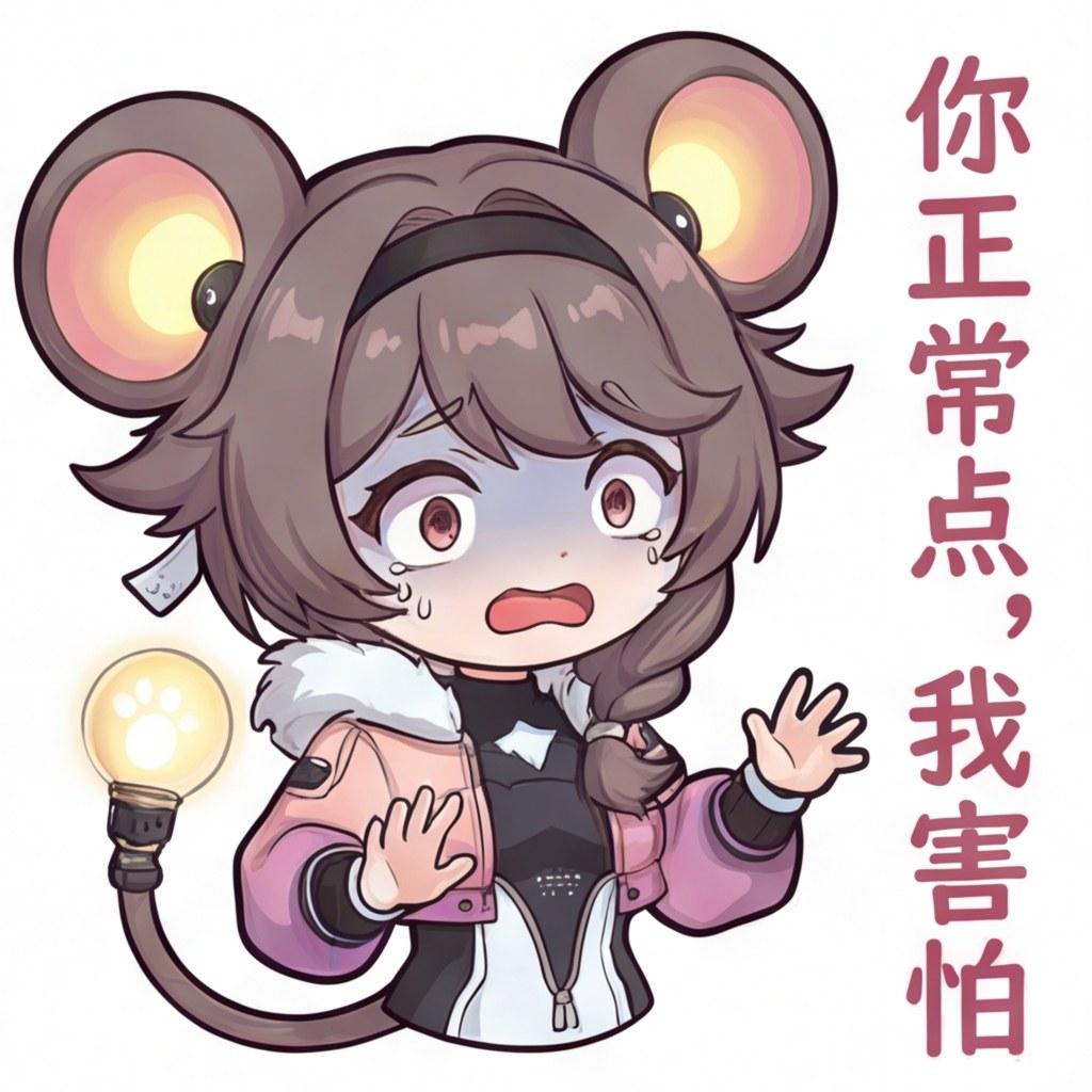 你正常点，我害怕