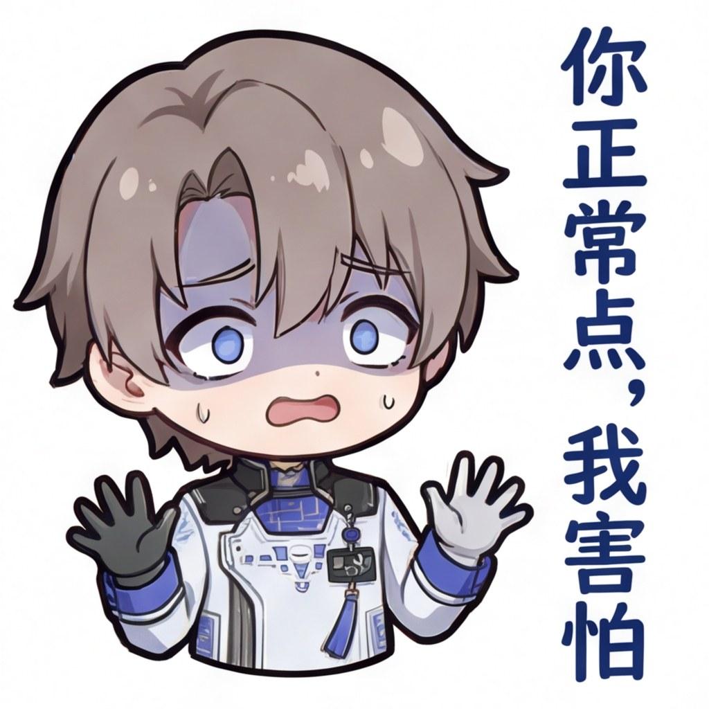 你正常点，我害怕